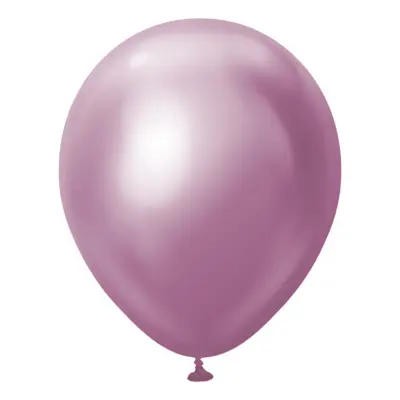 Ballonger Krom Rosa - 100-pack