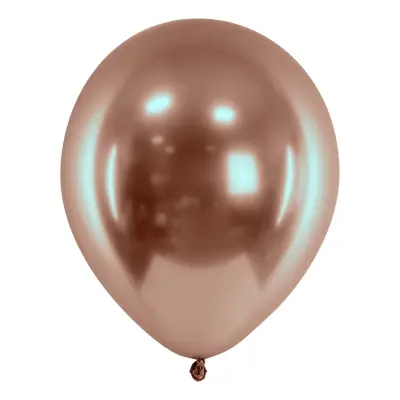 Ballonger Krom Roséguld - 50-pack