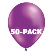 Ballonger Lila Metallic - 50-pack