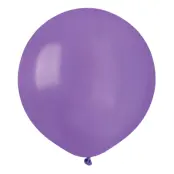 Ballonger Ljuslila Runda Stora - 50-pack