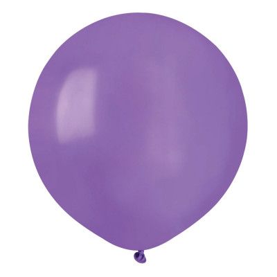 Ballonger Ljuslila Runda Stora - 50-pack