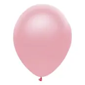 Ballonger Ljusrosa Metallic - 100-pack