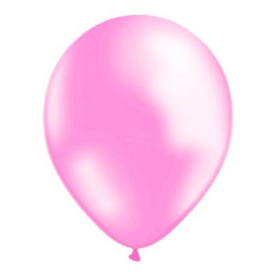 Ballonger Ljusrosa Metallic - 100-pack
