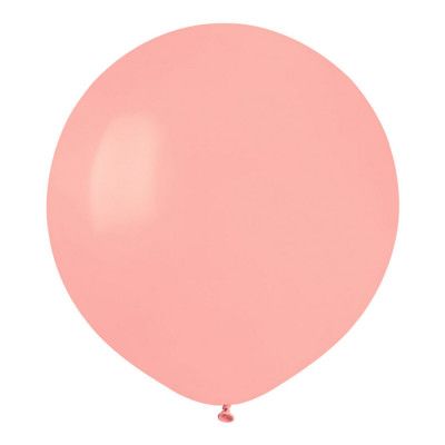 Ballonger Ljusrosa Runda Stora - 10-pack