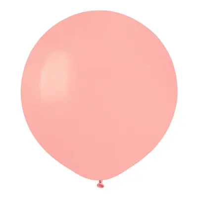 Ballonger Ljusrosa Runda Stora - 10-pack
