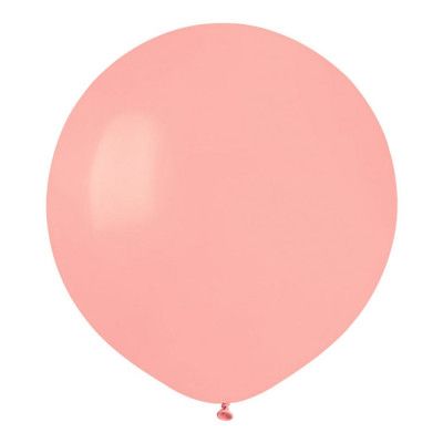 Ballonger Ljusrosa Runda Stora - 25-pack
