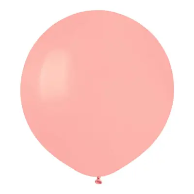 Ballonger Ljusrosa Runda Stora - 25-pack