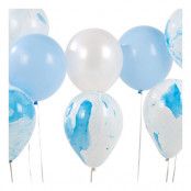 Ballonger Marmor Kit - Blå