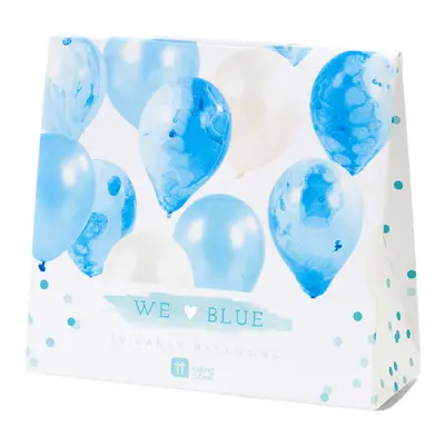 Ballonger Marmor Kit - Blå