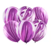 Ballonger Marble Lila - 6-pack