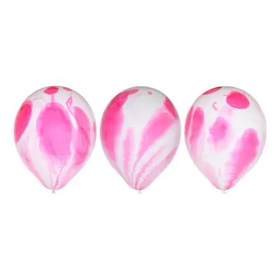 Ballonger Marble Rosa - 6-pack