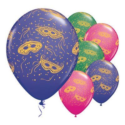 Ballonger Mardi Gras - 25-pack