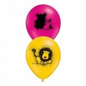 Ballonger med Djur - 10-pack