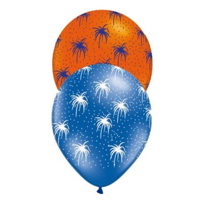 Ballonger med Fyrverkerier