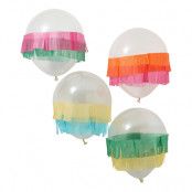 Ballonger med Pappersgirlang Fiesta - 5-pack
