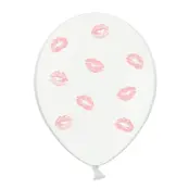 Ballonger med Rosa Pussar - 6-pack