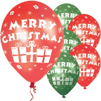 Ballonger Merry Christmas - 6-pack