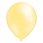 Ballonger Metallic Elfenben - 10-pack