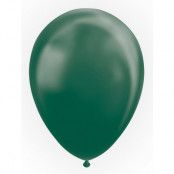 Ballonger metallic grön 10-pack