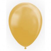 Ballonger metallic guld 10-pack