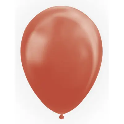 Ballonger metallic koppar 10-pack