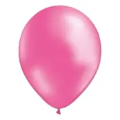 Ballonger Metallic Rosa - 25-pack