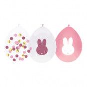 Ballonger Miffy Rosa - 5-pack