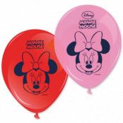 Ballonger Mimmi Pigg röda & rosa 8-pack