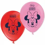 Ballonger Mimmi Pigg röda&rosa 8-pack