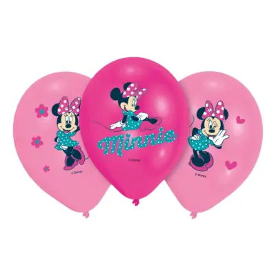 Ballonger Mimmi Pigg Rosa - 6-pack