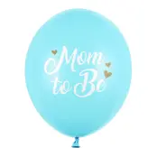 Ballonger Mom To Be Ljusblå - 50-pack