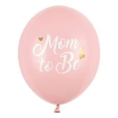 Ballonger Mom to Be Rosa Pastell - 6-pack