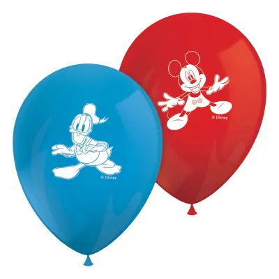 Ballonger Musse och Kalle - 8-pack