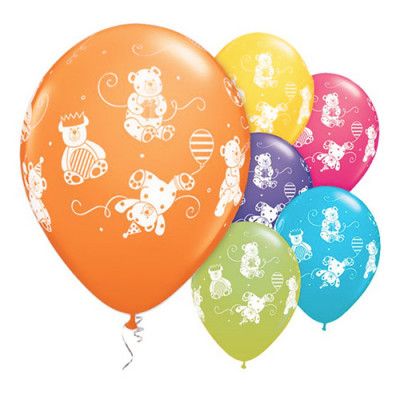 Ballonger Nallebjörnar - 25-pack