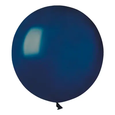 Ballonger Navy Runda Stora - 25-pack