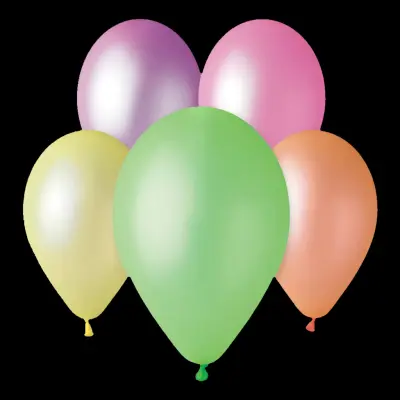 Ballonger Neon Flerfärgade - 10-pack