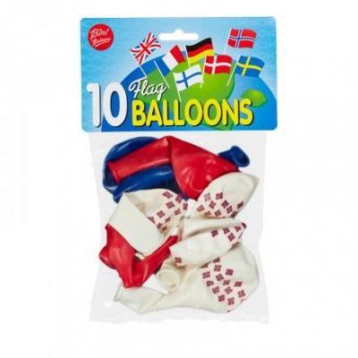 Ballonger Norska Flaggan