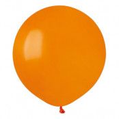 Ballonger Orange Runda Stora - 25-pack