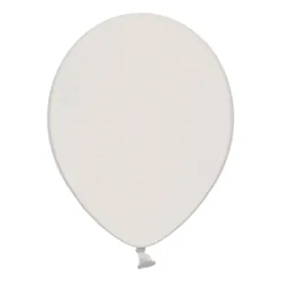 Ballonger Metallic Vit - 100-pack