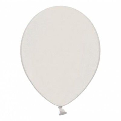 Ballonger Metallic Vit - 25-pack