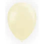 Ballonger pärlemor elfenben 25-pack