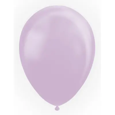 Ballonger pärlemor ljuslila 10-pack