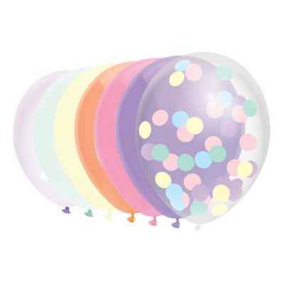 Ballonger Pastell Mix - 10-pack