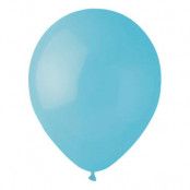Ballonger Pastell Blå - 100-pack