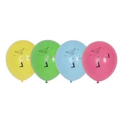 Ballonger Pippi Långstrump - 8-pack