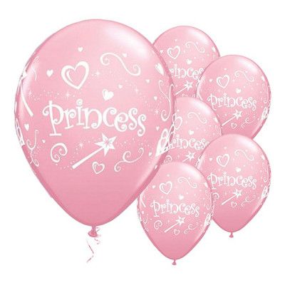 Ballonger Princess Rosa - 6-pack