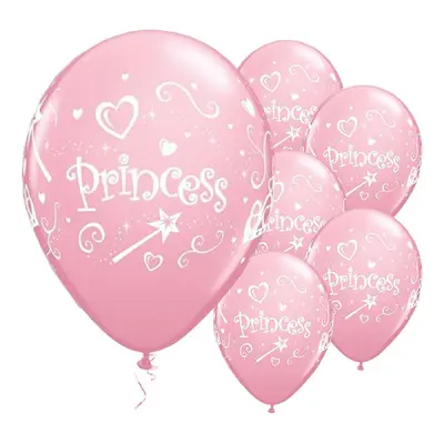 Ballonger Princess Rosa - 6-pack