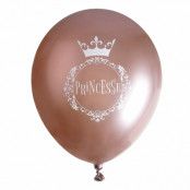 Ballonger Princesse Roséguld - 6-pack