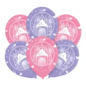 Ballonger Prinsessa Sagoslott - 6-pack