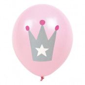 Ballonger Prinsesskalas - 8-pack